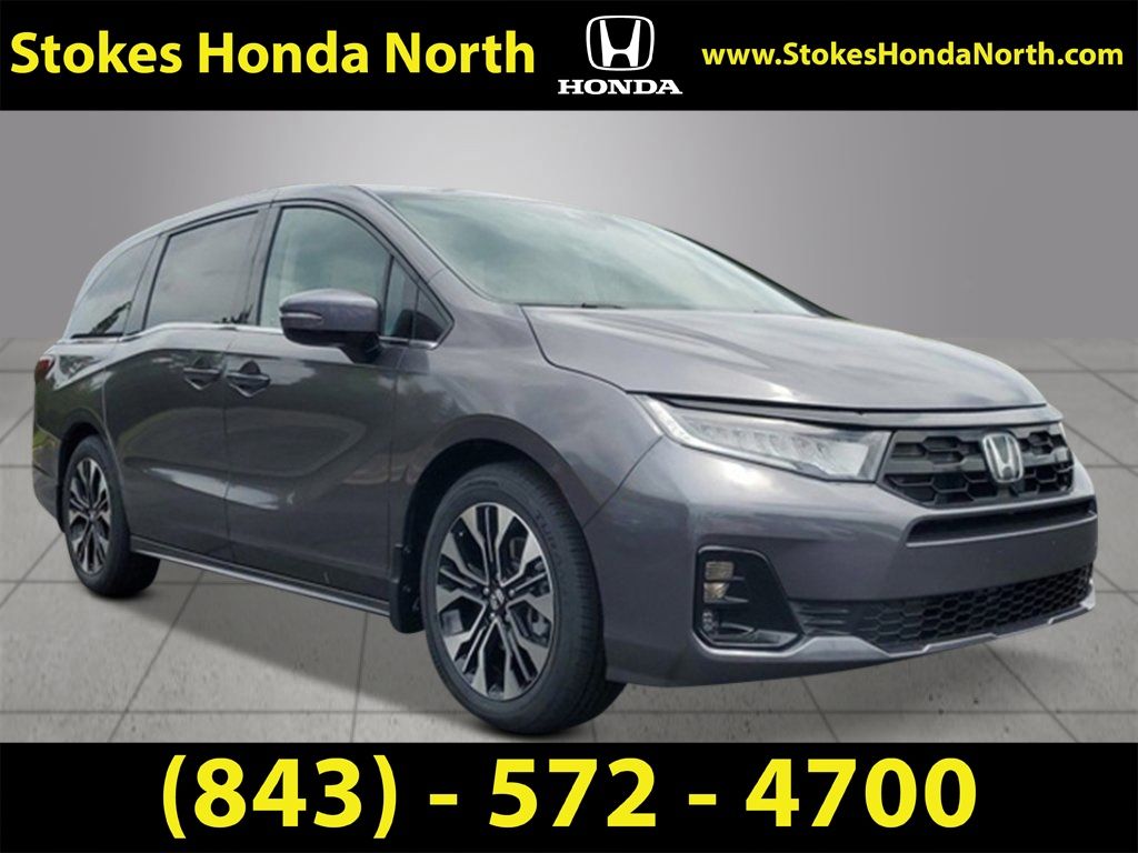 2026 Honda Odyssey Elite Gray at Stokes Honda North