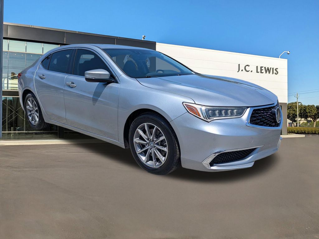 Lunar Silver Metallic 2020 Acura TLX Sedan Front-Wheel Drive 8-Speed Dual Clutch