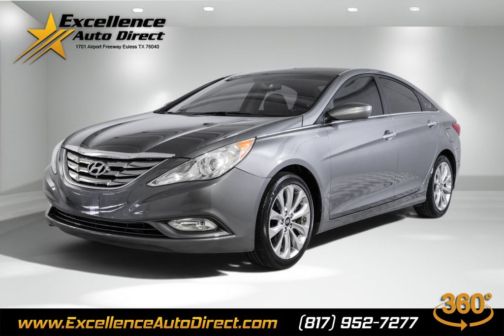 Harbor Gray Metallic 2013 Hyundai Sonata Sedan Front-Wheel Drive 6-Speed Automatic