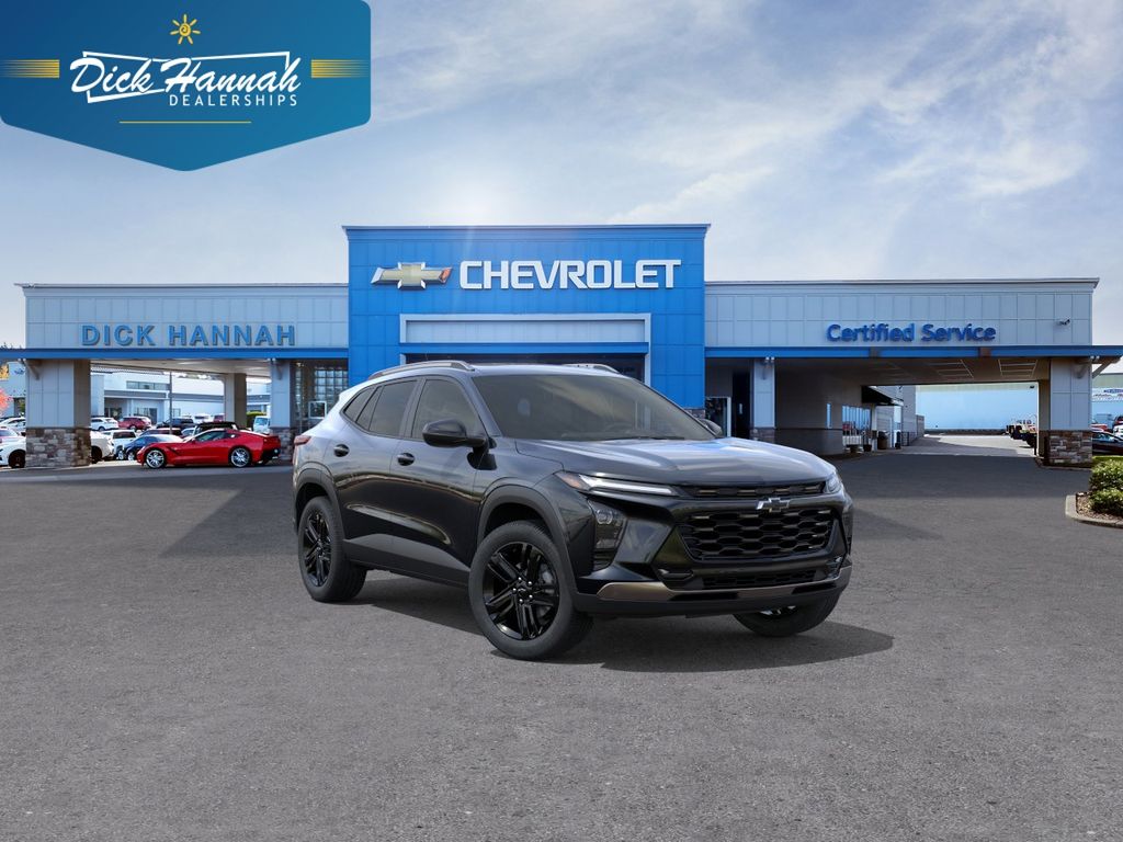 Mosaic Black Metallic 2026 Chevrolet Trax SUV / Crossover Front-Wheel Drive 6-Speed Automatic