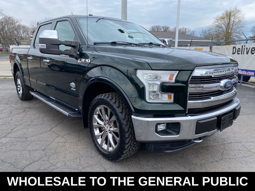 Green Gem Metallic 2016 Ford F-150 Pickup Truck Four-Wheel Drive 6-Speed Automatic