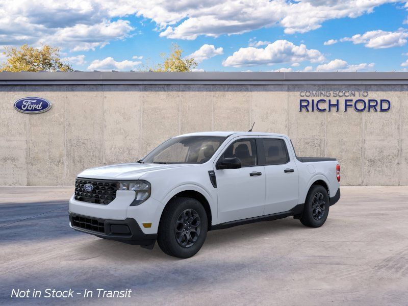 Space White Metallic 2026 Ford Maverick Pickup Truck All-Wheel Drive 8-Speed Automatic