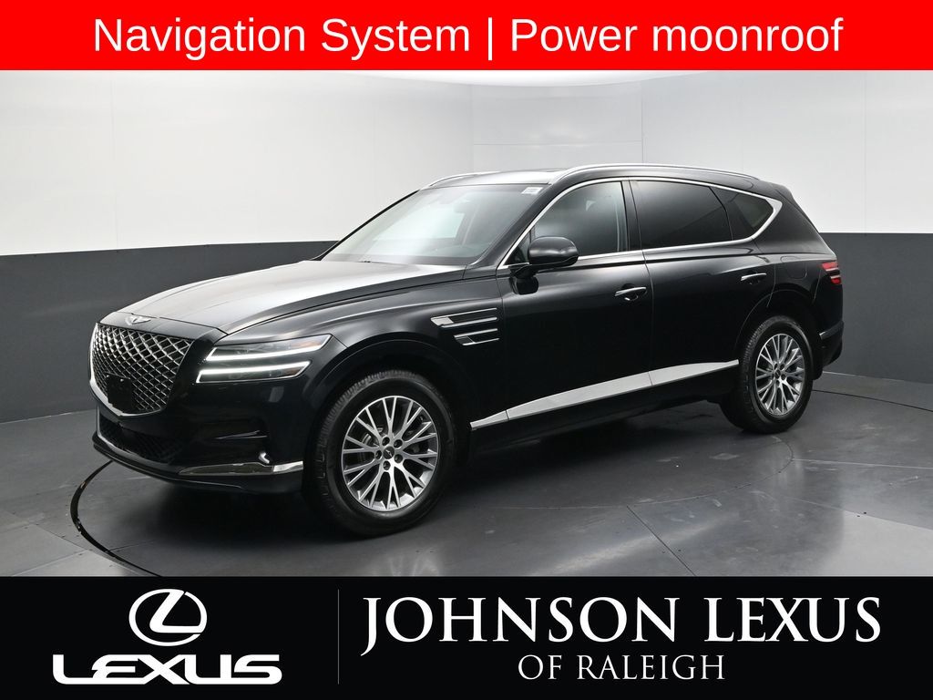 Vik Black 2021 Genesis GV80 2.5T AWD SUV / Crossover All-Wheel Drive 8-Speed Automatic