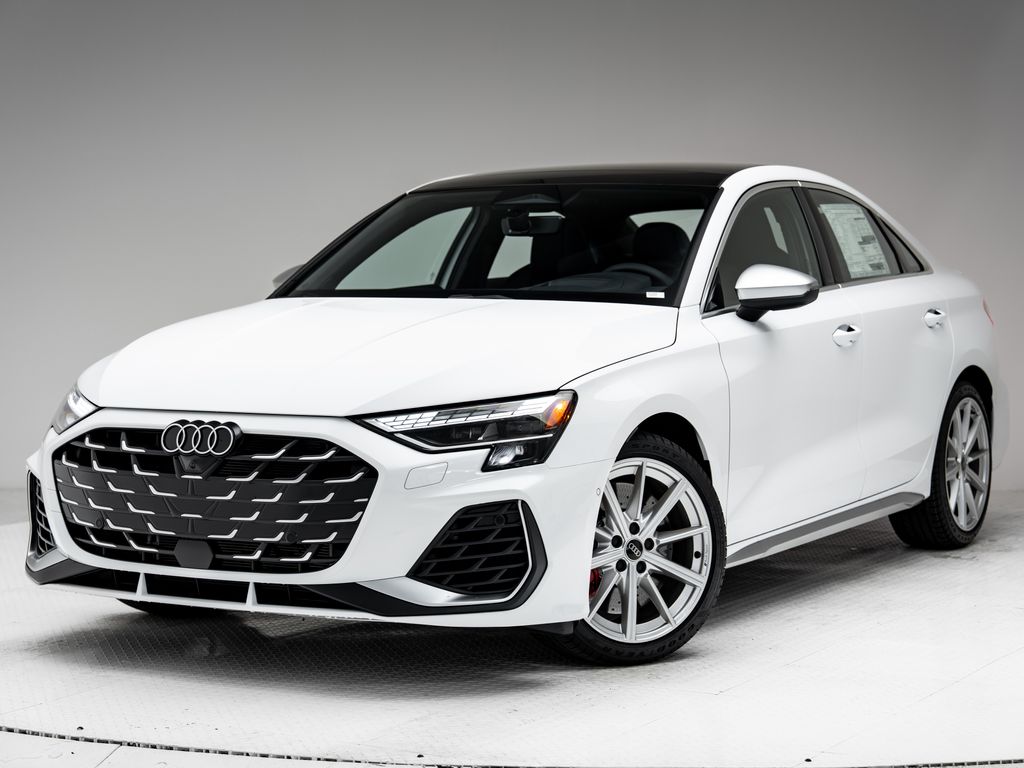 Arkona White 2026 Audi S3 2.0T quattro Premium Sedan All-Wheel Drive 7-Speed Automatic