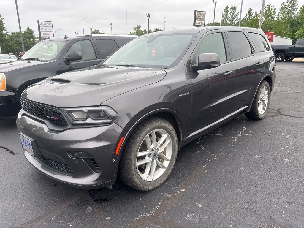 Granite Clearcoat 2021 Dodge Durango SUV / Crossover All-Wheel Drive 8-Speed Automatic