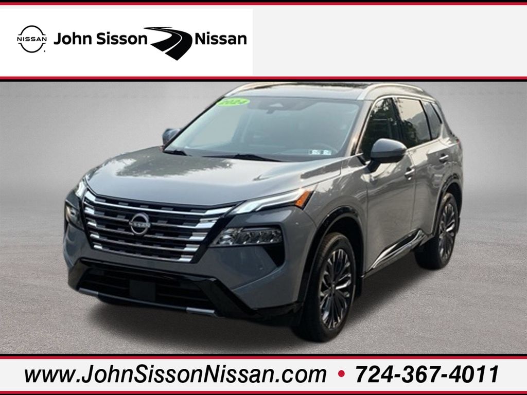 Boulder Gray Pearl 2024 Nissan Rogue SUV / Crossover All-Wheel Drive Continuously Variable Transmission