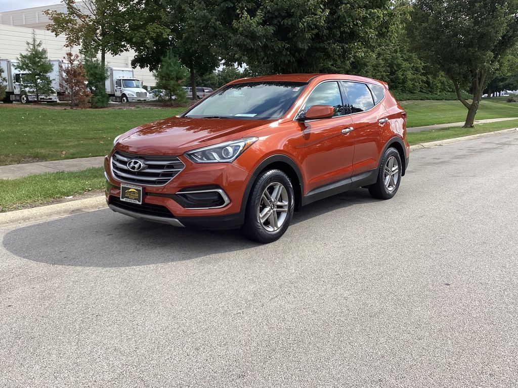 Red (Canyon Copper) 2017 Hyundai Santa Fe Sport SUV / Crossover Front-Wheel Drive 6-Speed Automatic
