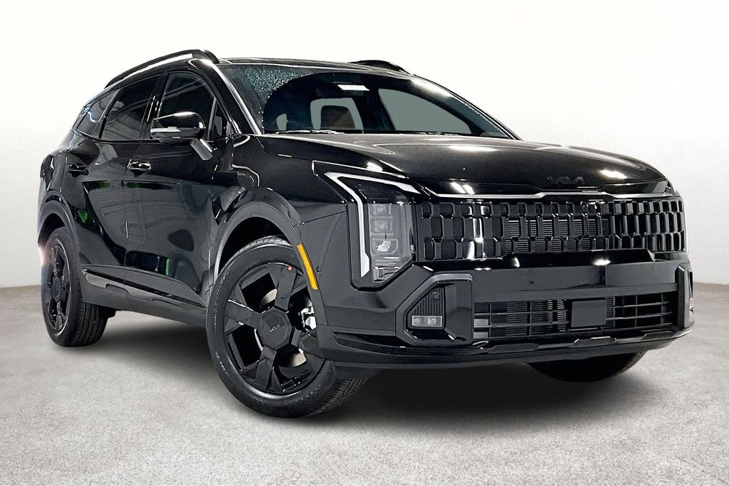 Ebony Black 2026 Kia Sportage X-Line AWD SUV / Crossover All-Wheel Drive 8-Speed Automatic