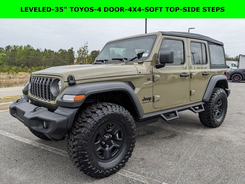 41 Green 2026 Jeep Wrangler Sport 4-Door 4WD SUV / Crossover Four-Wheel Drive 8-Speed Automatic