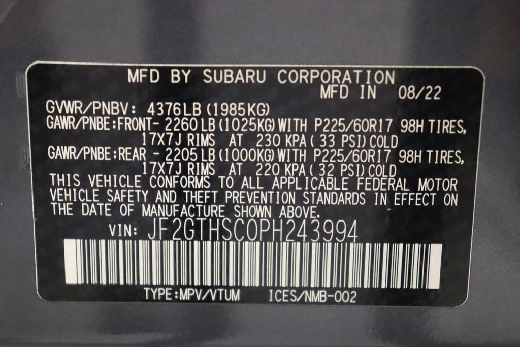 2023 Subaru Crosstrek Sport 17