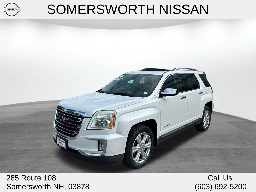 White Frost Tricoat 2016 GMC Terrain SLT AWD SUV / Crossover All-Wheel Drive 6-Speed Automatic