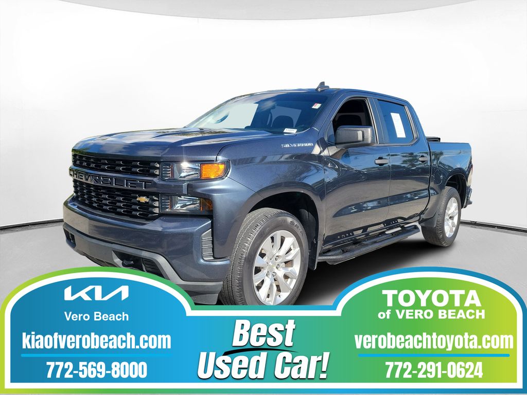 Shadow Gray Metallic 2021 Chevrolet Silverado 1500 Pickup Truck 4X2 8-Speed Automatic
