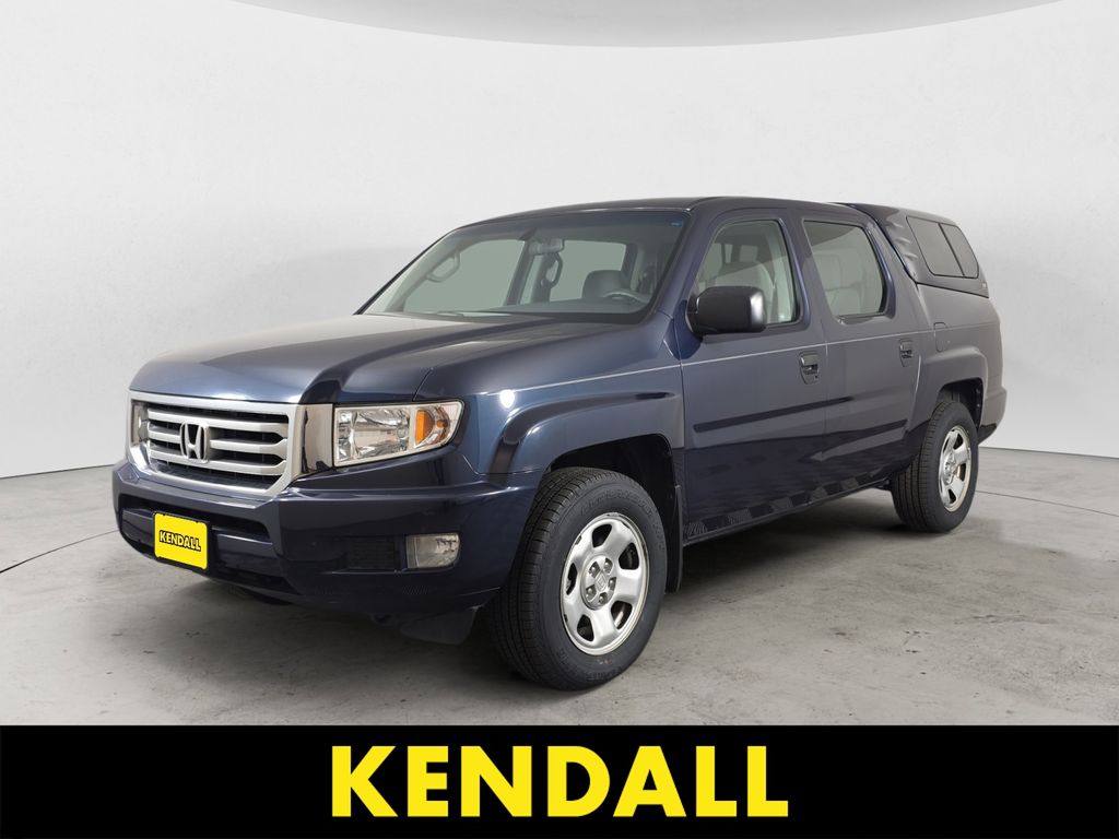 Bali Blue Pearl 2012 Honda Ridgeline RT Pickup Truck Four-Wheel Drive 5-Speed Automatic