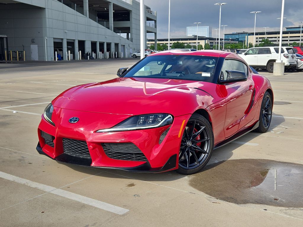 Renaissance Red 2024 Toyota Supra 3.0 Premium RWD Coupe Rear-Wheel Drive 8-Speed Automatic