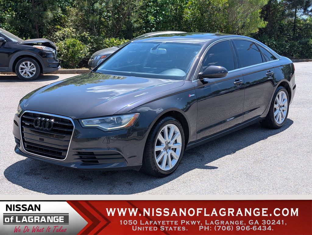 Gray Metallic 2014 Audi A6 3.0T quattro Premium Plus Sedan AWD Sedan All-Wheel Drive 8-Speed Automatic