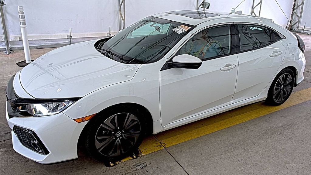 2017 Honda Civic Hatchback Hatchback Front-Wheel Drive Continuously Variable Transmission