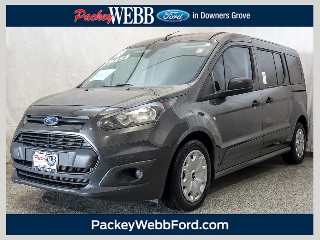 Gray (Magnetic) 2018 Ford Transit Connect Van Front-Wheel Drive 6-Speed Automatic