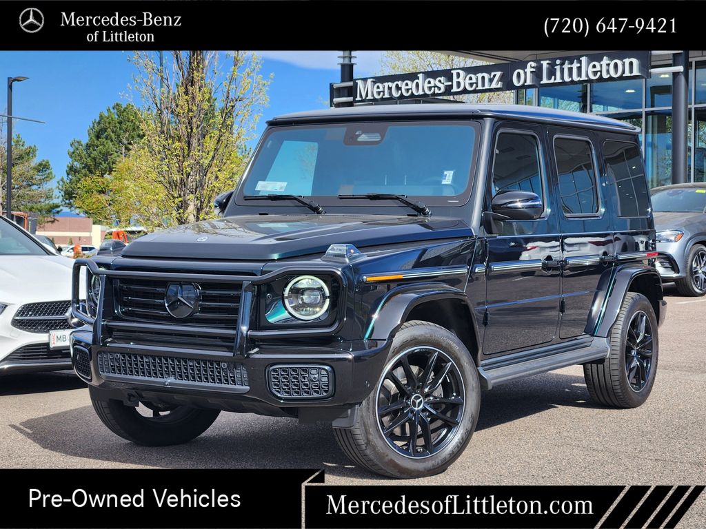 Emerald Green 2025 Mercedes-Benz G-Class G 550 4MATIC SUV / Crossover All-Wheel Drive 9-Speed Automatic