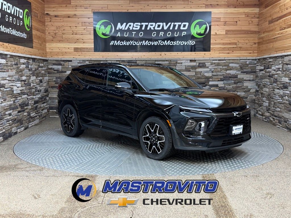 Black 2024 Chevrolet Blazer RS AWD SUV / Crossover All-Wheel Drive 9-Speed Automatic Overdrive