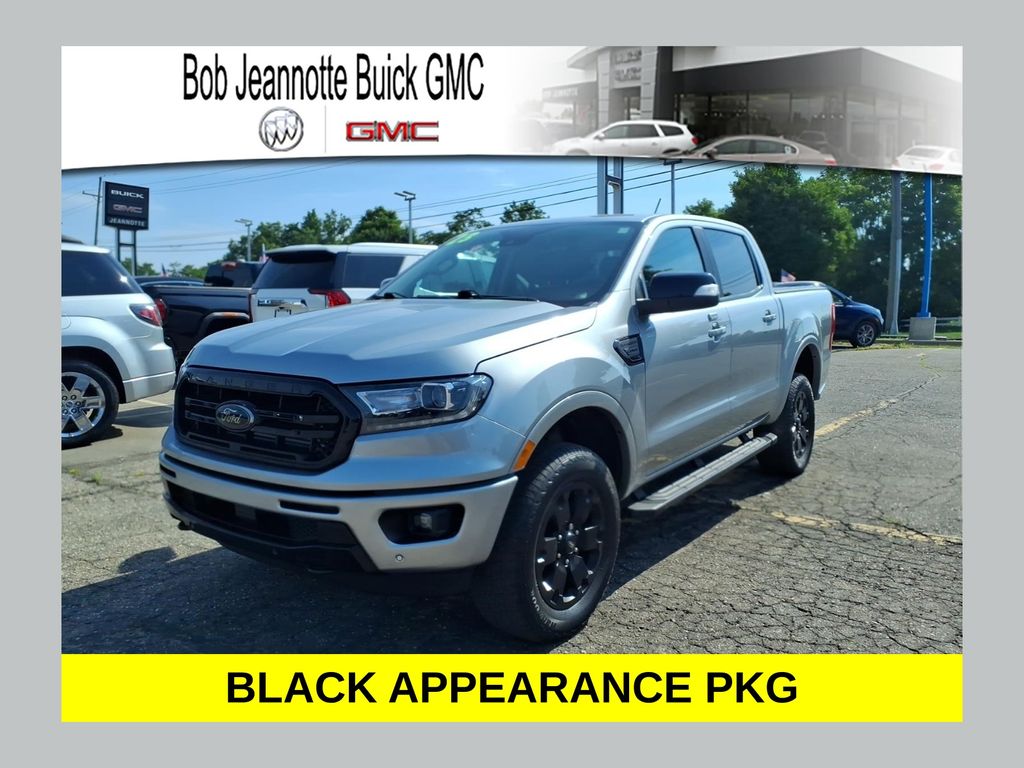 Silver Metallic 2023 Ford Ranger Pickup Truck Four-Wheel Drive Automatic