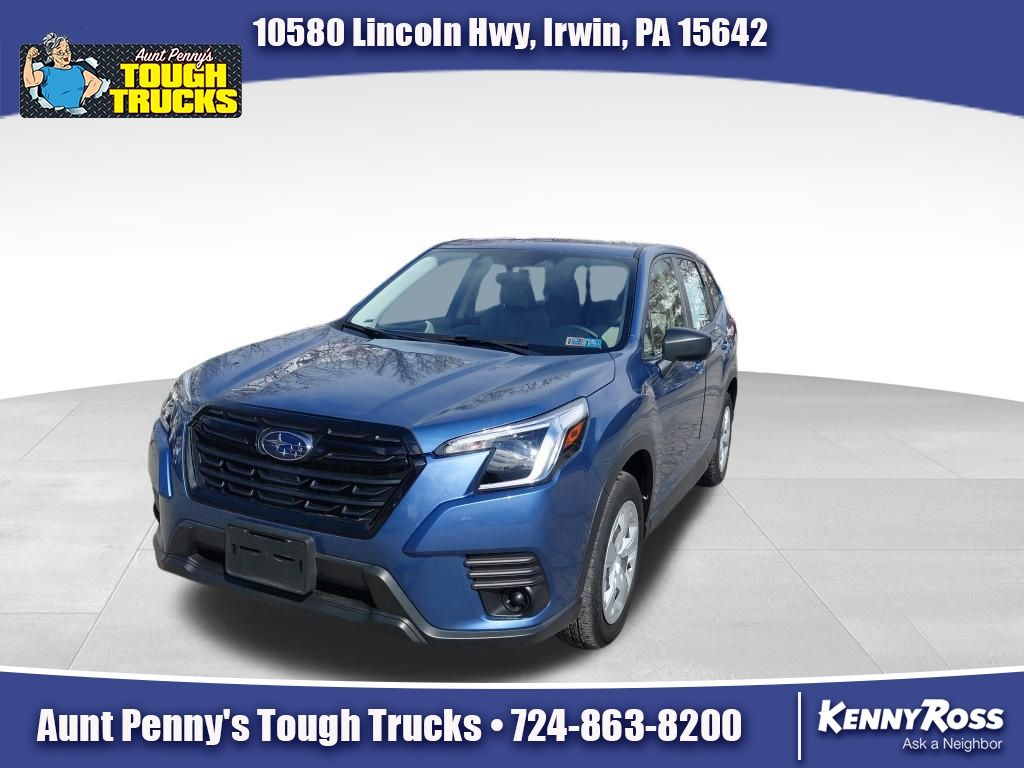 Horizon Blue Pearl 2023 Subaru Forester SUV / Crossover All-Wheel Drive Continuously Variable Transmission