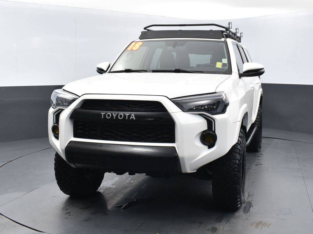 Super White 2018 Toyota 4Runner SR5 Premium 4WD SUV / Crossover Four-Wheel Drive 5-Speed Automatic Overdrive