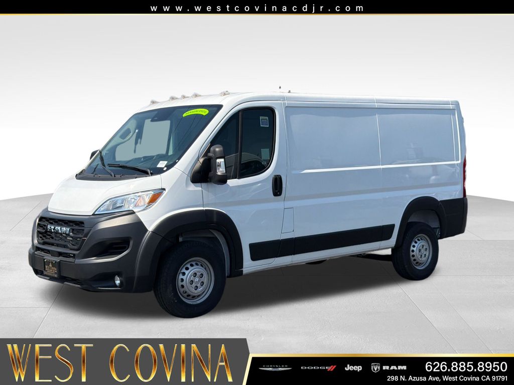 Bright White Clearcoat 2025 RAM ProMaster Van Front-Wheel Drive 9-Speed Automatic