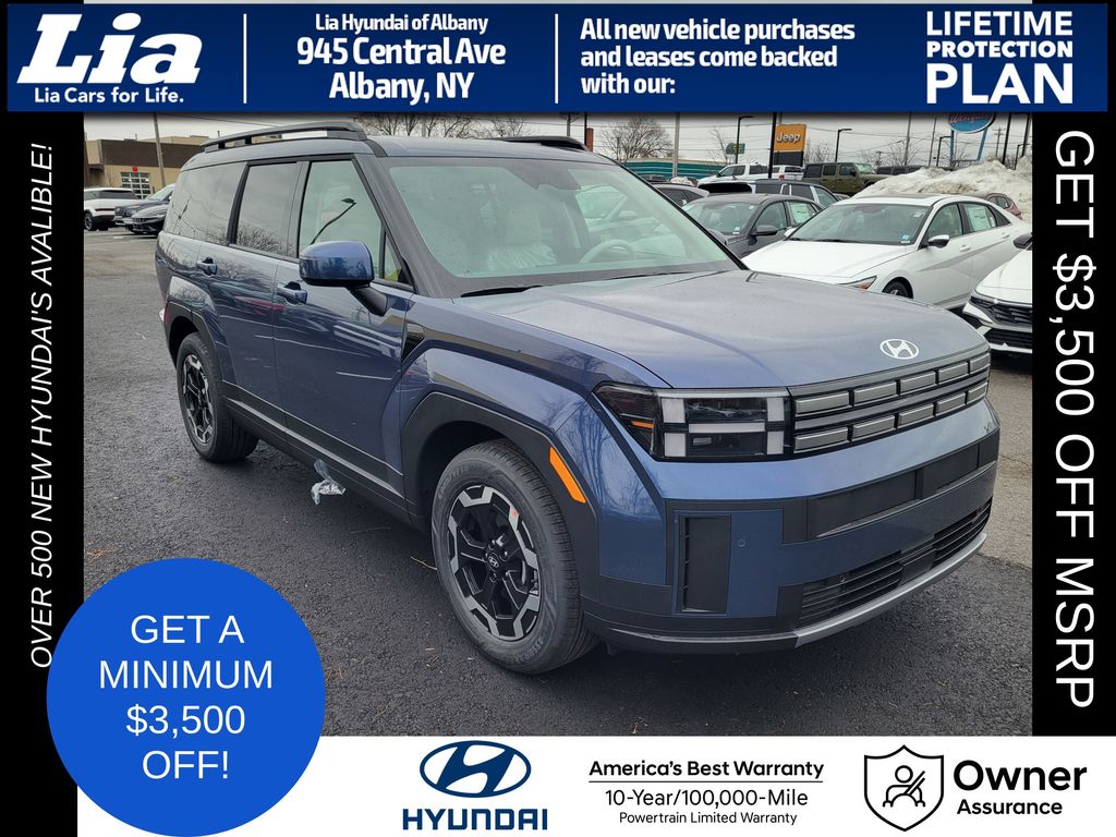 Atlantis Blue 2026 Hyundai Santa Fe SEL AWD SUV / Crossover All-Wheel Drive 8-Speed Automatic