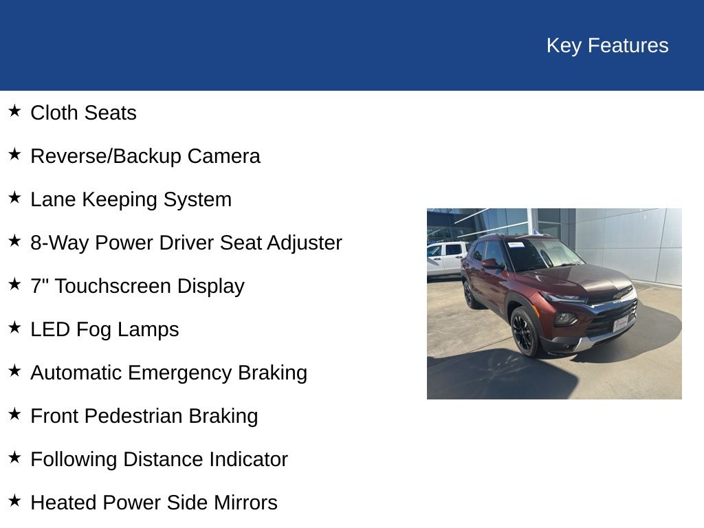 2022 Chevrolet Trailblazer AWD LT