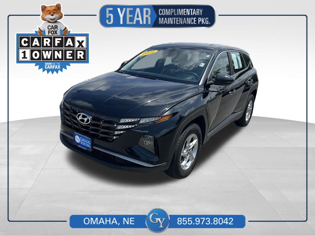 Phantom Black 2022 Hyundai Tucson SUV / Crossover All-Wheel Drive 8-Speed Automatic