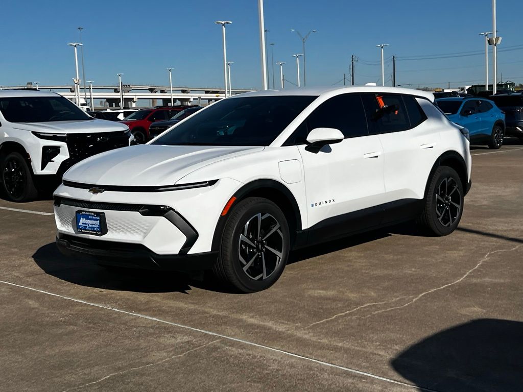 2026 Chevrolet Equinox EV LT White at DeMontrond Gulf Freeway