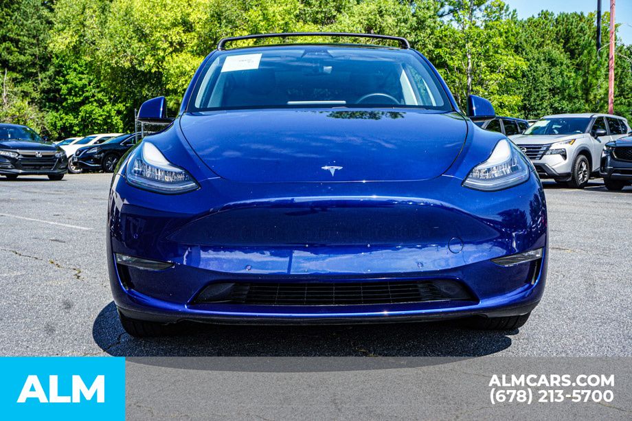 Used 2020 Blue Tesla Long Range image 9