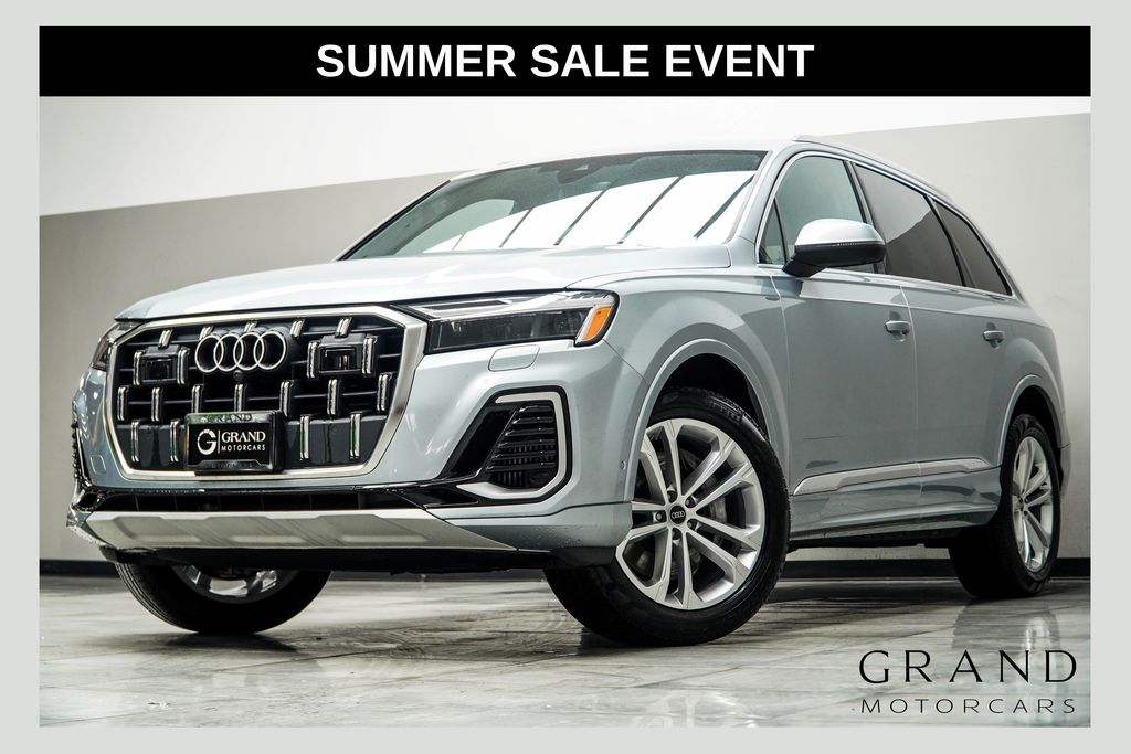 Satellite Silver Metallic 2025 Audi Q7 SUV / Crossover All-Wheel Drive 8-Speed Automatic