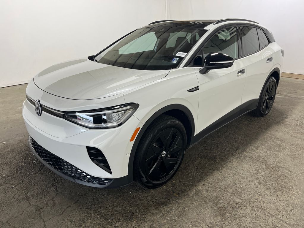 Opal White w/Black Roof 2025 Volkswagen ID.4 SUV / Crossover All-Wheel Drive Automatic