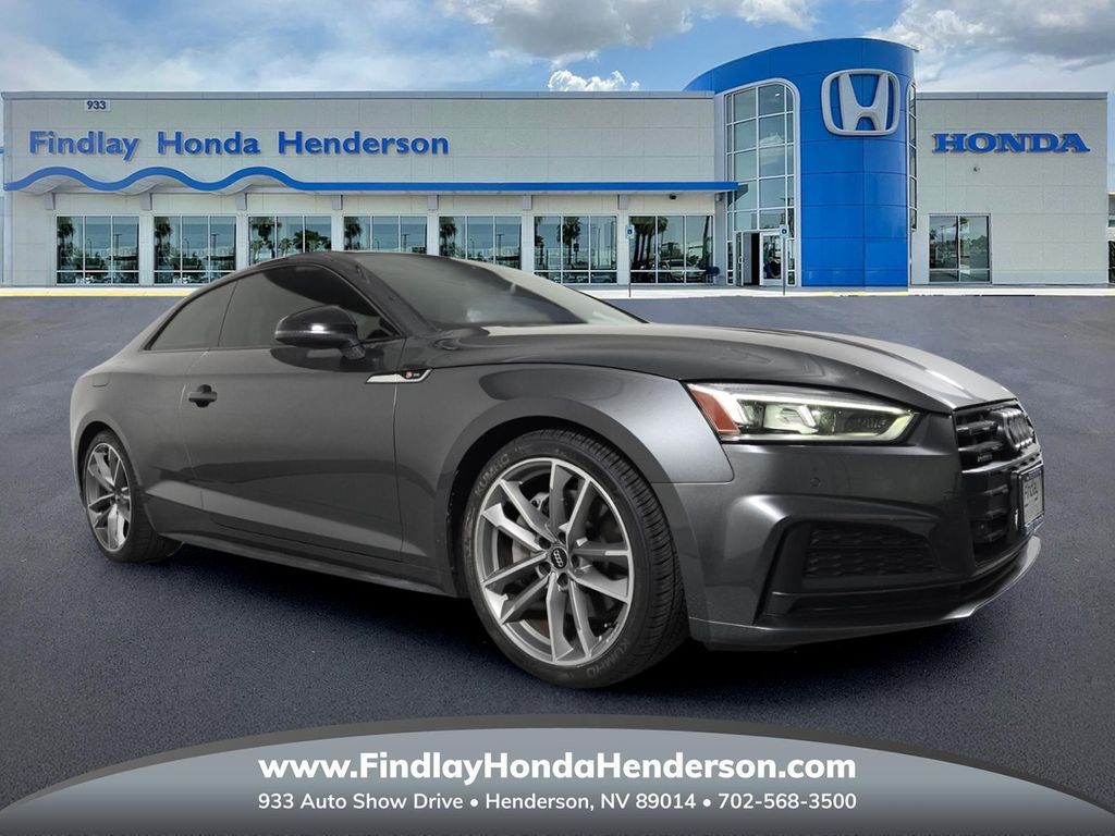 Daytona Gray Pearl 2019 Audi A5 Coupe All-Wheel Drive 7-Speed Automatic