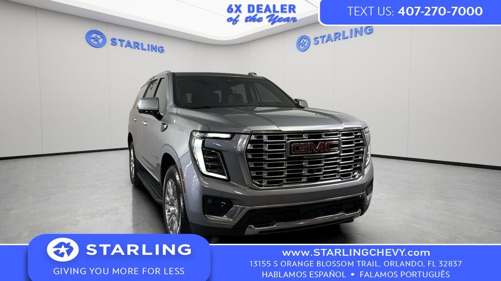 Sterling Metallic 2025 GMC Yukon Denali RWD SUV / Crossover 4X2