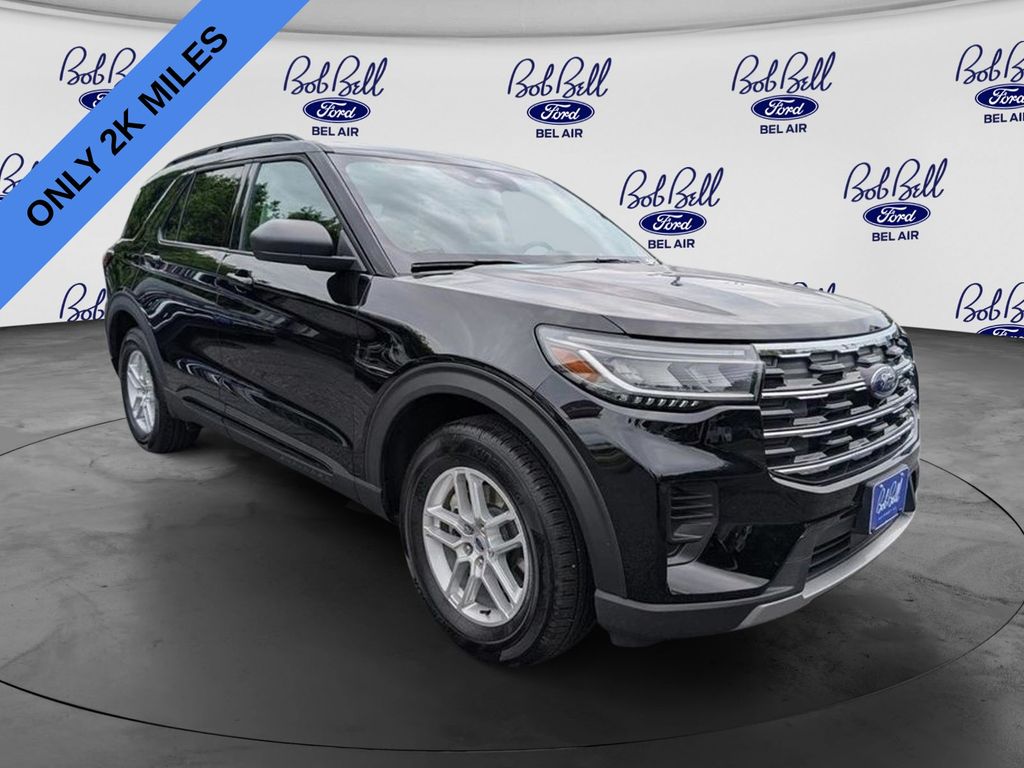 Black Metallic 2026 Ford Explorer SUV / Crossover All-Wheel Drive Automatic