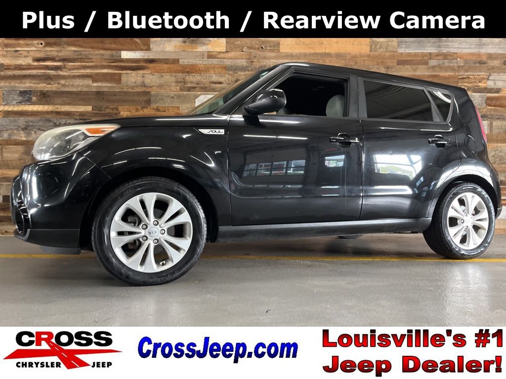 Shadow Black 2016 Kia Soul + Wagon Front-Wheel Drive 6-Speed Automatic