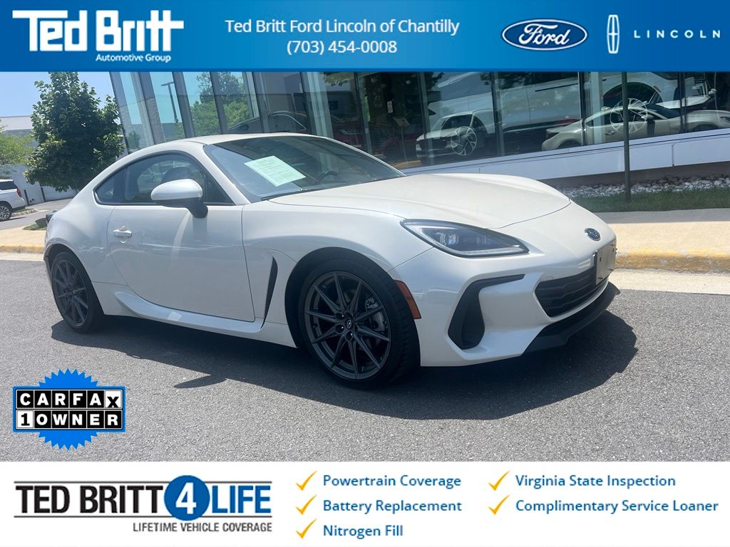 Crystal White Pearl 2023 Subaru BRZ Coupe Rear-Wheel Drive 6-Speed Automatic
