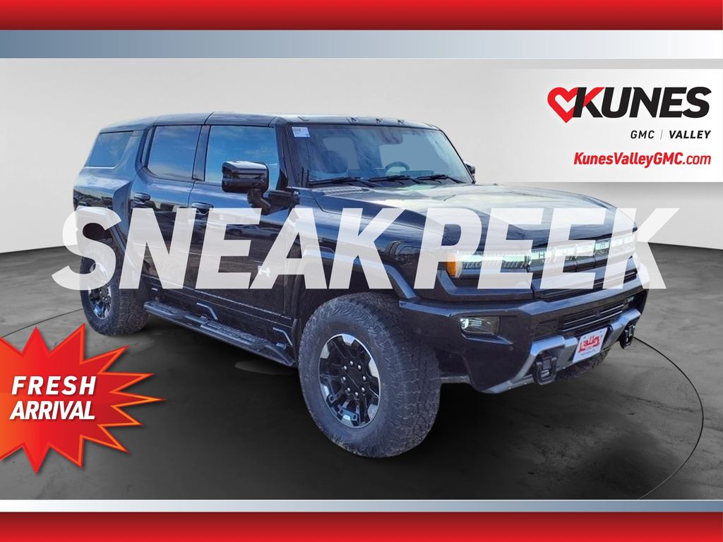Void Black 2025 GMC Hummer EV SUV SUV / Crossover All-Wheel Drive 1-Speed Automatic