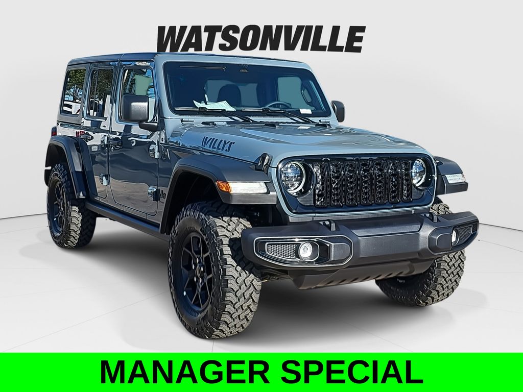 Anvil Clear Coat 2026 Jeep Wrangler SUV / Crossover Four-Wheel Drive 8-Speed Automatic