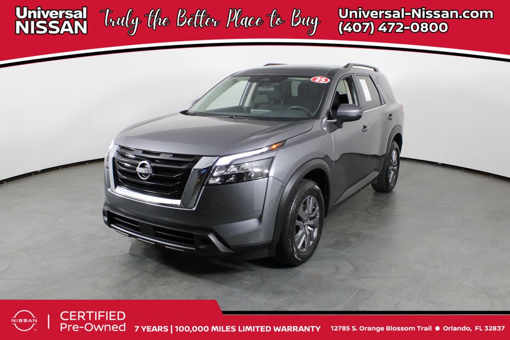 Gray (Gun Metallic) 2025 Nissan Pathfinder SUV / Crossover Front-Wheel Drive 9-Speed Automatic