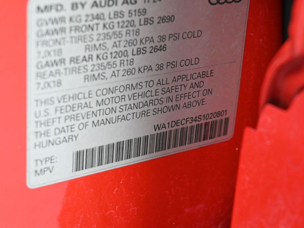 Used 2025 Red Audi Premium image 21
