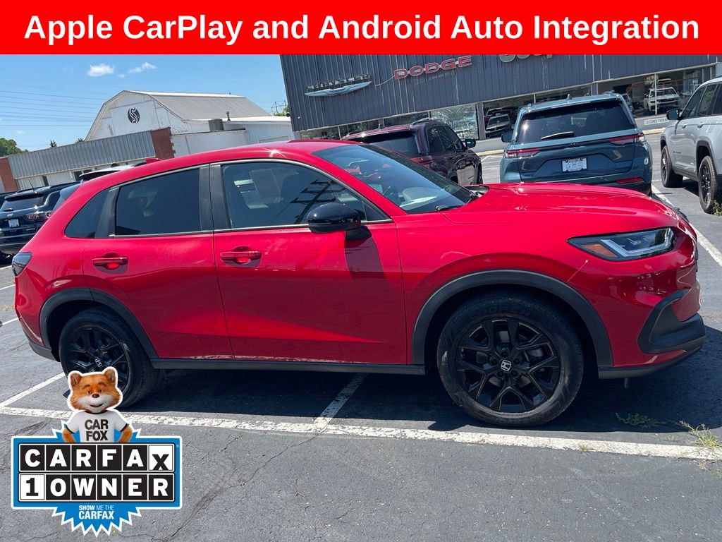 Red 2023 Honda HR-V SUV / Crossover All-Wheel Drive Continuously Variable Transmission
