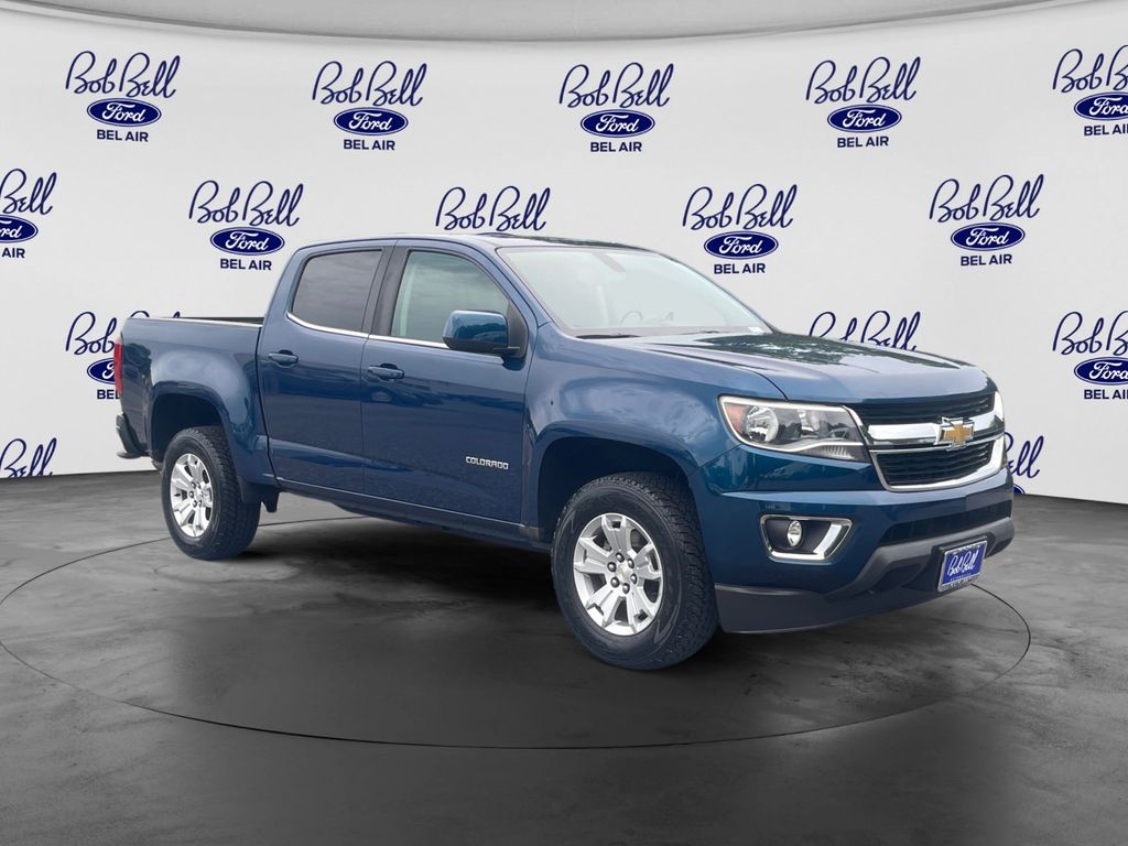Pacific Blue Metallic 2020 Chevrolet Colorado Pickup Truck 4X2 8-Speed Automatic