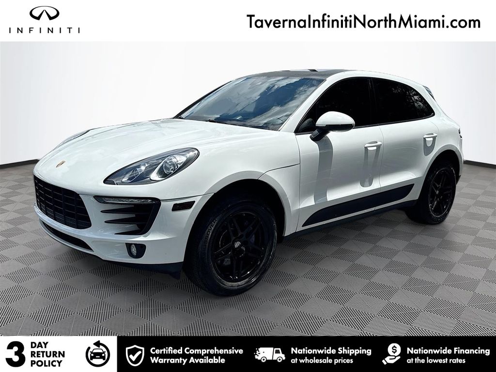 2018 Porsche Macan SUV / Crossover All-Wheel Drive 7-Speed Automatic