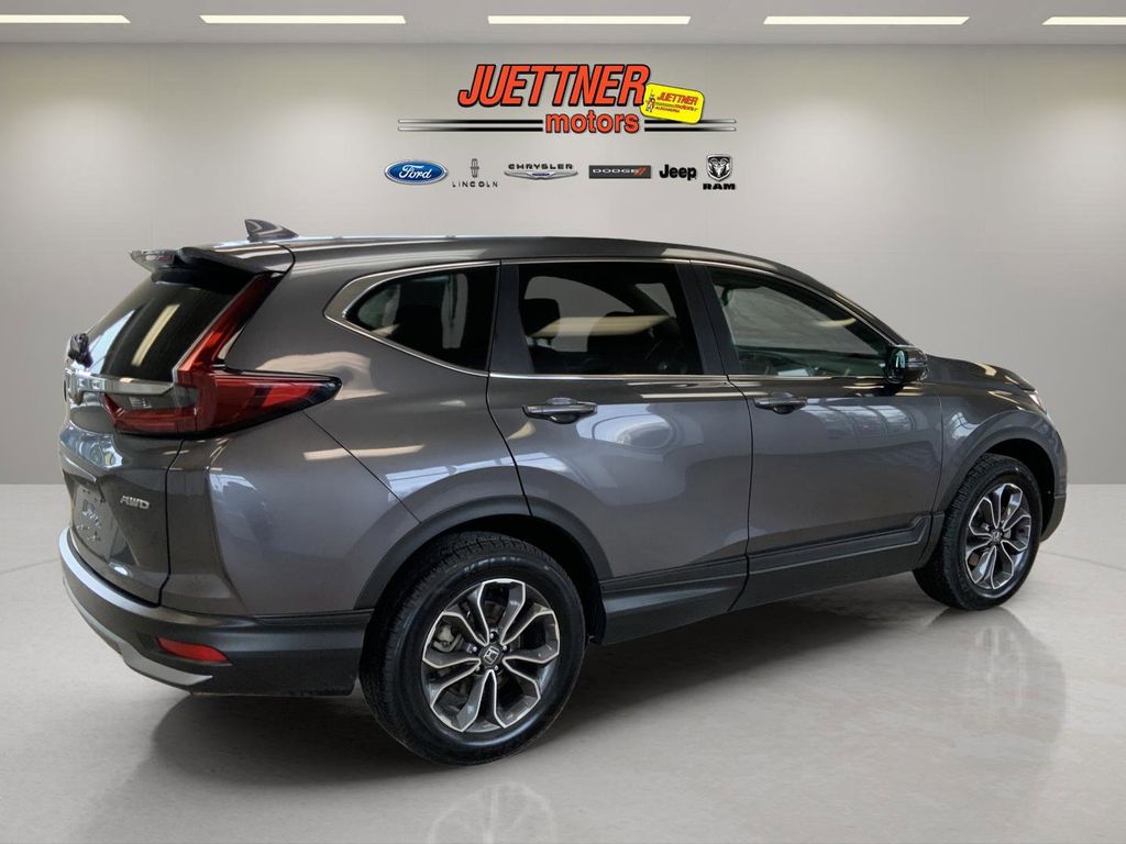 Gray 2020 Honda CR-V EX-L AWD SUV / Crossover All-Wheel Drive Continuously Variable Transmission
