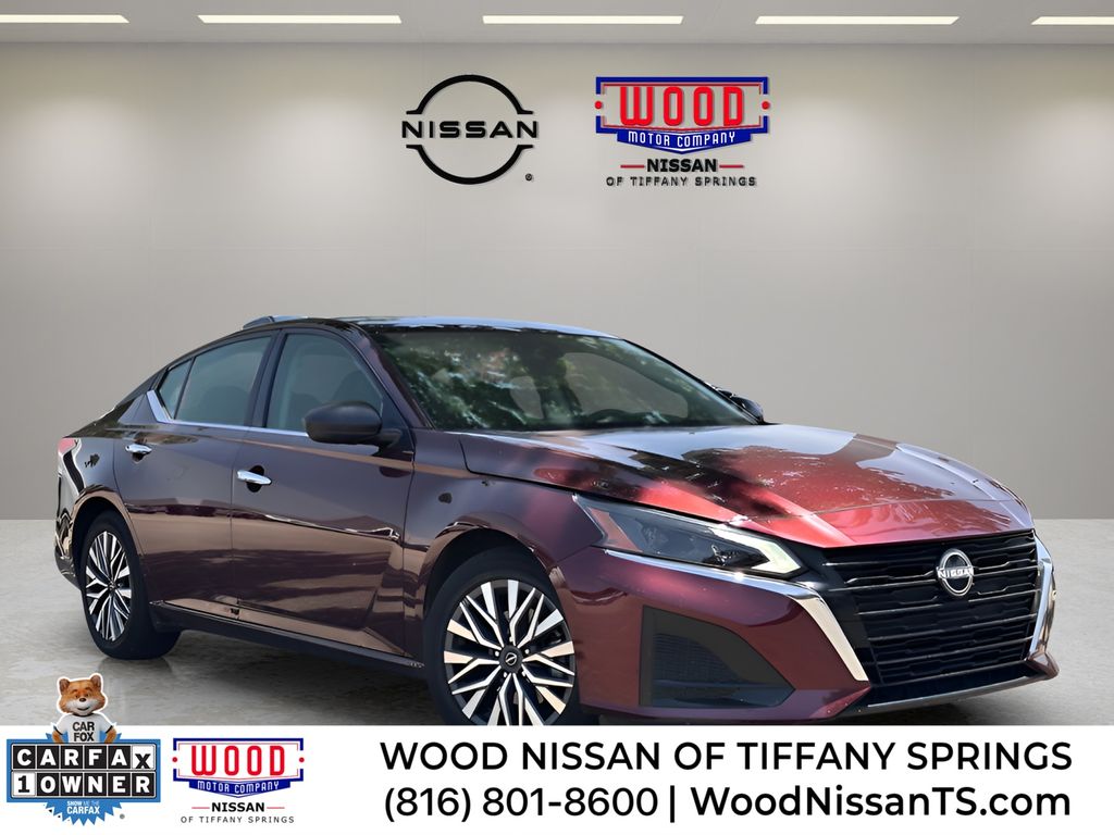 Garnet Pearl Metallic 2025 Nissan Altima Sedan Front-Wheel Drive Continuously Variable Transmission