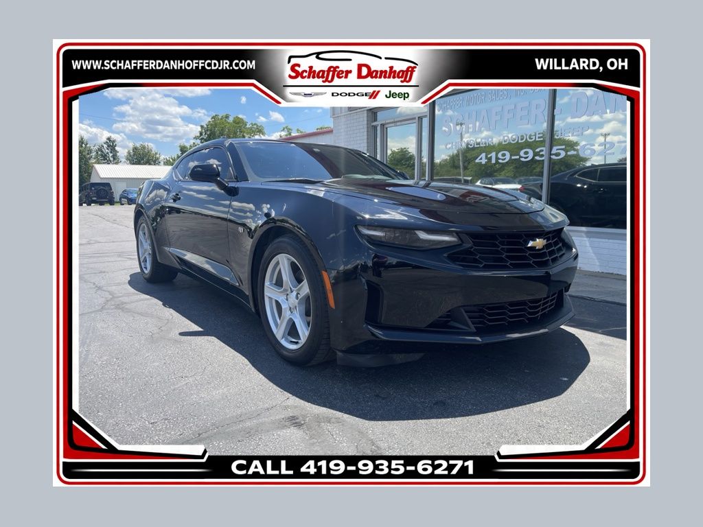 Black 2024 Chevrolet Camaro Coupe Rear-Wheel Drive Automatic