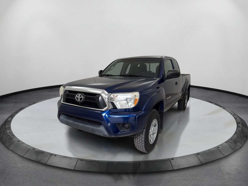 Blue Ribbon Metallic 2014 Toyota Tacoma Pickup Truck Four-Wheel Drive 4-Speed Automatic